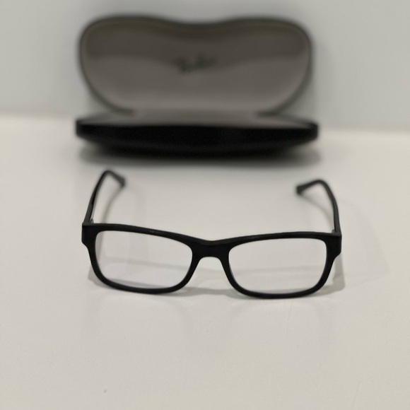 NWT Ray Ban Black Matte 5268 Glasses NWT - Picture 11 of 13